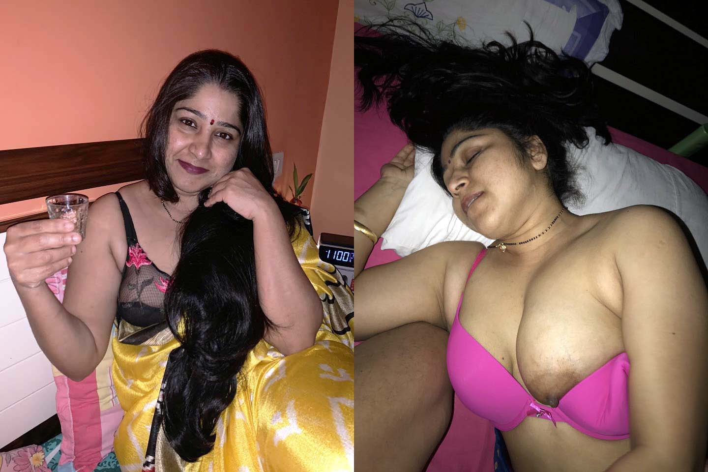 Indian Mature Sexy Bhabhi Nude Sex Photos Leaked | Femalemms